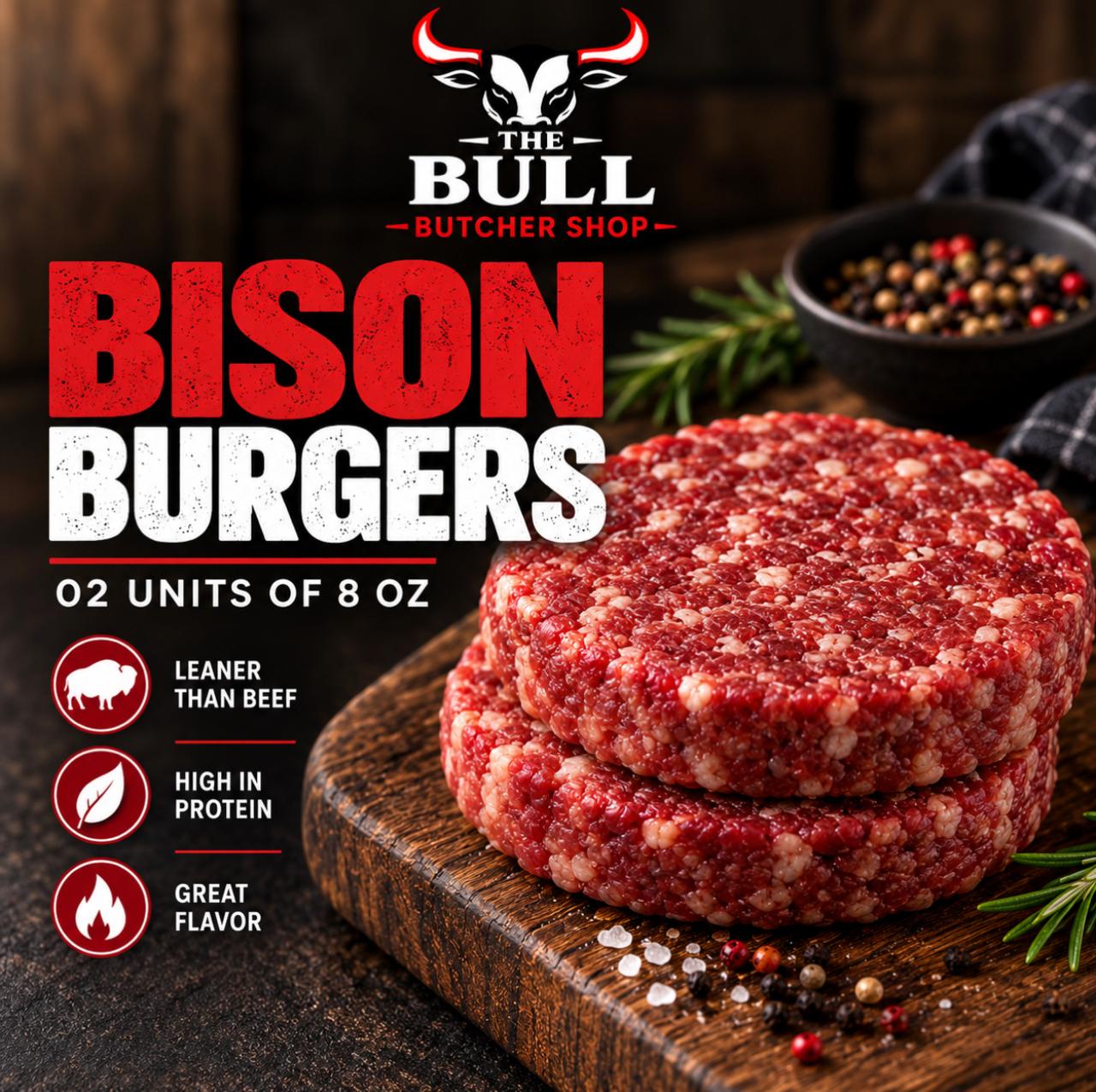Bison Burgers